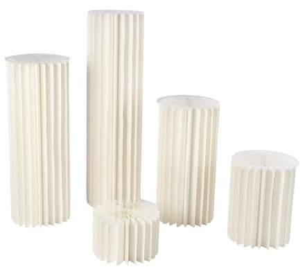 Hochzeit Tafelaufsätze Karton Vasen Mittelstücke Hochzeit Vasen Set Blumenvasen Tabelle Zylinder Tafelaufsatz Steht 5 Stück