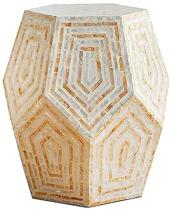 Couchtisch Kleiner Akzenttisch, Beistelltisch, 45,7 x 53,3 cm, Couchtisch, Ecktisch, Gartenhocker, Pflanzenständer, Beistelltisch, Teetisch, Nachttisch for Wohnzimmer, Schlafzimmer, Balkon Kaffeetisch