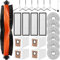 22 pezzi set di accessori per Xiaomi X20+ robot aspirapolvere accessori per Xiaomi X20 Plus robot aspirapolvere ricambi 1 spazzola principale 6 tamponi 4 sacchetti per la polvere 6 spazzola laterale 4
