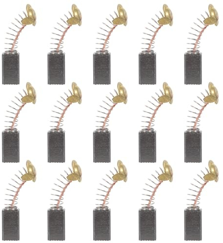 DOITOOL Escobillas De Carbono Para Motor De Taladro y Amoladora Angular, Accesorio De Repuesto 5x8x12,5 Mm, 40 Piezas, Compatibles Herramientas Eléctricas Para Uso Profesional y Doméstico