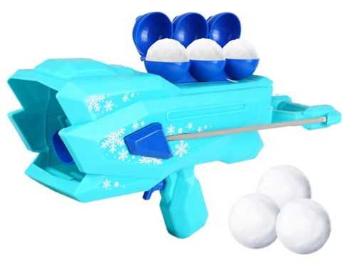 Schneeballwerfer, Schneeball Kanones Spielzeug Mit Griff, Sicherheit, Einfach Zu Bedienen, Für Jungens, Mädchen, Familie, Freunde, Jugendliche Im Freien Spielen Schnee (31 X 17 X 9cm)
