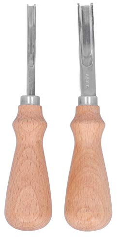 Coltello da taglio per rifinitura fatto a mano fai-da-te per smussatore in pelle per pelletteria