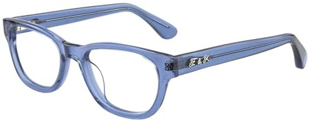 Edison & King Lesebrille Endless – Moderne Kunststoffbrille entspiegelt – gehärtet – aus Acetat (blau, +1,50 dpt)