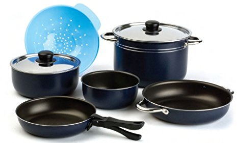 Beaver Brand Aluminium Kochtopf-Set 9tlg.