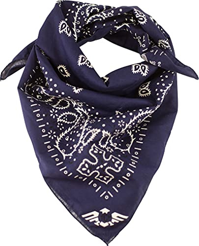 XXL Nicki-Halstuch aus 100% Baumwolle, 70x70 cm, Unisex Bandana, Halstuch, extra groß