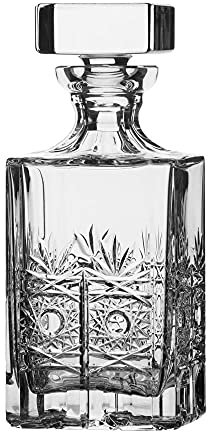 ARNSTADT KRISTALL Dresde Carafe à whisky en cristal soufflé à la bouche Transparent 25 cm
