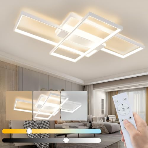 GBLY Deckenlampe LED Deckenleuchte Wohnzimmerlampe 100cm