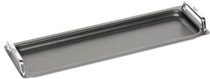 AMT Gastroguss Klaus grillt Gastronorm-Bräter 2/4 mit Edelstahlgriffen, AMZN-KG-25316G