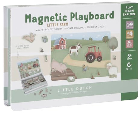 Little Dutch 7159 Magnet Spielbox Bauernhof - Little Farm
