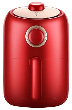 IngKe 2L Mini Electric Air Fryer Double rotary knob design Multifunctional Oil-free French Fries Food Fryer Household Electric Frying Pot Stabilize