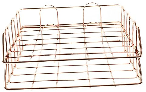 EXCEART 2St Zeitschriftenhalter Dokumenten-Organizer für den Schreibtisch Zeitschriftenständer Dokumentenständer Schreibtisch-Organizer Zeitschriftensammler Lagerung Aktenbox Schreibwaren