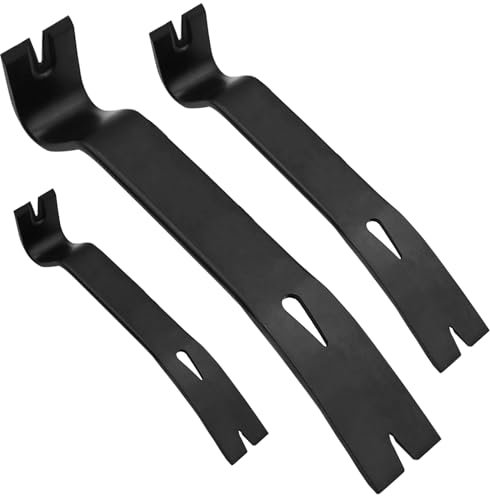 WEDO Hebelstangenschaber, flach, 19,1 cm + 25,4 cm + 38,1 cm, 38,1 cm, robuster Nagelabzieher, Meißelende, CRV, rost- und korrosionsbeständige Brechstange, Hebel-Design, Wunderstange, Klauenstange zum