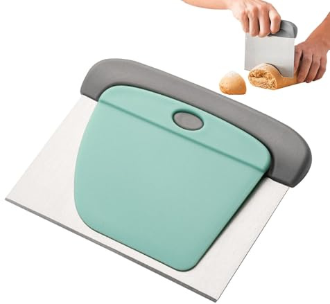 Rascador de banco, rascador de repostería, rascador de pan fuerte, práctico rascador de cocina, rascador de alimentos, raspadores de cuencos para de pan, comida deliciosa