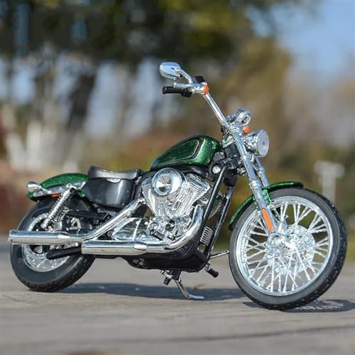 MPODYTSF Maßstabgetreues Modell Motorrad Metall Modell Sammlung Simulation Druckguss Geschenke 1:12 Für Harley Für Davidson XL1200 V 72 2013