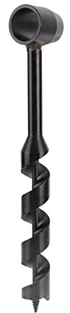 Zerodis Manueller Schlangenbohrer mit Hoher Härte, Präzises Survival-Holzstanzwerkzeug für die Holzbearbeitung in der Wildnis, Tragbar, Ideal für Camping und Bohren (25–230 mm)