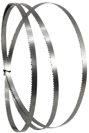 Lot de 3 lames for couper les courbes, longueur de lame de scie à ruban 1575 1750 2240 x 6,35 de large, outils de coupe for scie à ruban for le travail du bois(2240x6.4mmx6T)