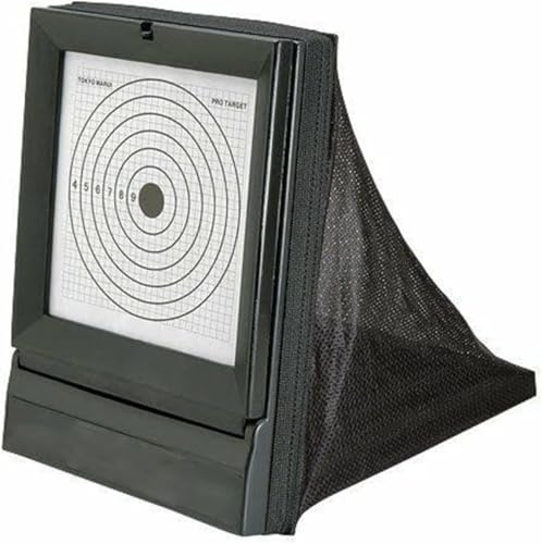 MIXEL Shooting G-u-n Target Holder Board, Air Soft Net Abs Gun Target For Shooting, Enhance Shooting Skills, Portable And Lightweight, Aim Target (Black)