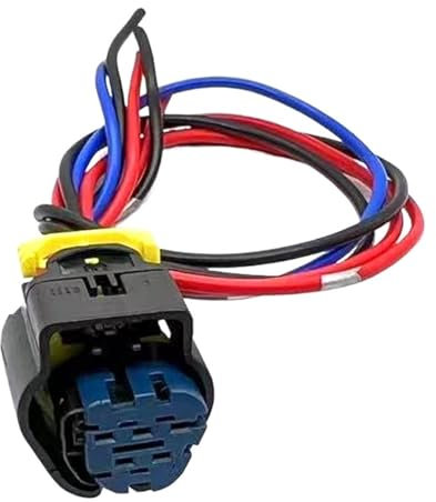 LIUSHENGJIE Connettore per pompa del carburante a 5 pin, sensore di iniezione, misuratore di flusso d'aria, cablaggio dei cavi, connettore 1928405159 e 1928405138(5p Female B,5 S)