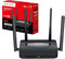 Mercusys Router Wi-Fi 7 MR25BE, WiFi de Doble Banda 3570 Mbps, 4 Puertos Gigabit, VPN, MLO, Canal de 160 MHz, botón WPS, sin Soporte para conexión DSL