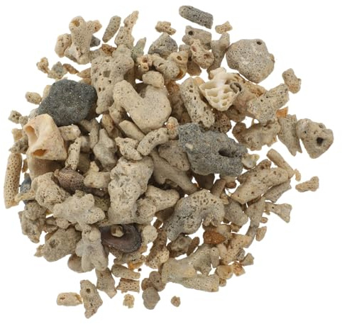 ifundom 1bolsa Arena De De Coral para Filtración De Acuario Paisaje De De Pecera Adornos De Piedra Filtrante para Decoraciones Paisajísticas De Peceras Material De Filtro para Acuarios