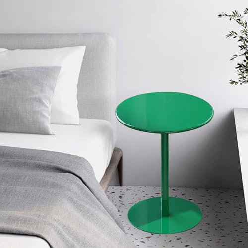 CMOLVUR Table de bar haute avec base en métal pour jardin, extérieur, terrasse, bistrot, café, cuisine, salle à manger, canapé, table de chevet en fer, chambre à coucher, salon, table de loisirs