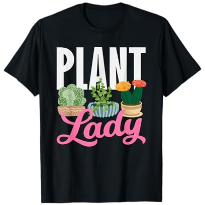 Piante Signora Amante Piante Fiore Succulente Maglietta