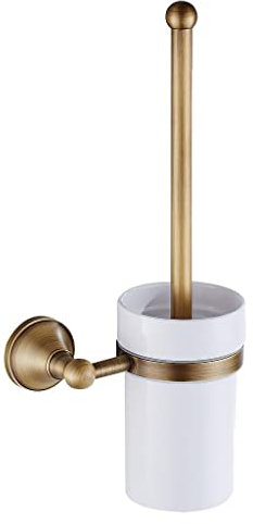 SM SunniMix Klobürste WC Bürste Klobürstenhalter Garnitur Bürstengarnitur Messing