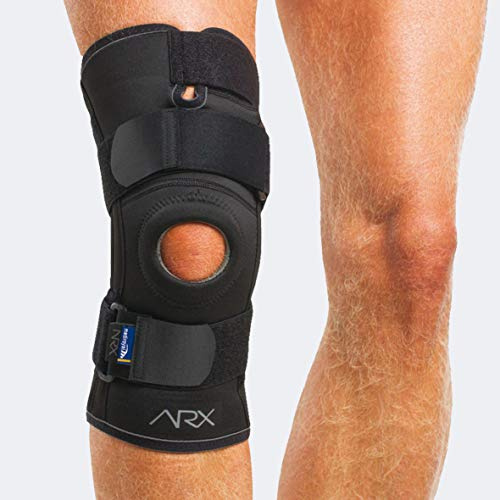 ARX 323 Ginocchiera tubolare con stecche a spirale (Xlarge Circonferenza ginocchio (da 42 a 46 cm))