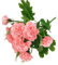 40 cabezas de claveles artificiales, decoración de ramo de hortensias de seda, planta de plástico, adecuada para accesorios de fotos, fiesta familiar, decoración de ramo de boda, rosa