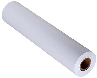 ULDIGI Zeichenpapierrolle 9m Skizzenpapier Weiß Malpapier Für Kinder Und Schule Bastelpapier Robust Für Stifte Und Farbe