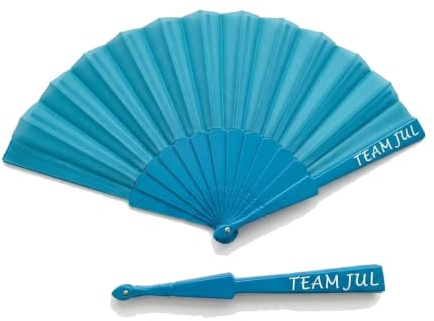 Générique Eventail Team Jul bleu