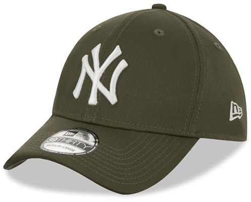 New Era New York Yankees MLB League Essential Olivgrün 39Thirty Stretch Cap - XS-S