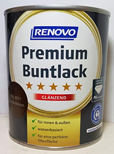 375 ml RENOVO Premium Buntlack glaenzend, 8017 schokobraun