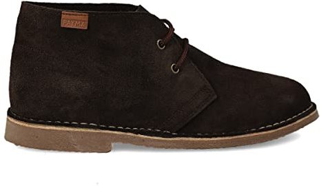 PAYMA - Botín Safari de Piel para Hombre y Mujer. Hecho en ESPAÑA. Botas Pisamierdas Chukka de Cuero Serraje Sport y Vestir. Cierre Cordones. Suela de Goma Crepe.