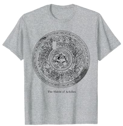 The Shield of Aquiles The Iliad Homer - Camiseta Camiseta