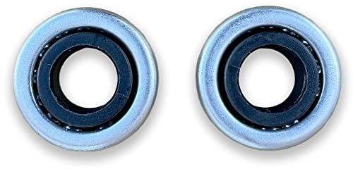 Pack 2 Rodamientos para Eje de Persiana Enrollable | Tamaño estándar de 28mm Exterior, 12 mm Interior | Fabricado en España (Pack 2 Unidades)