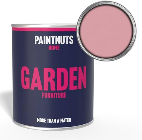 Paintnuts Garden Furniture Paint - RAL-3015 - LIGHT PINK Gloss 250ml Tin