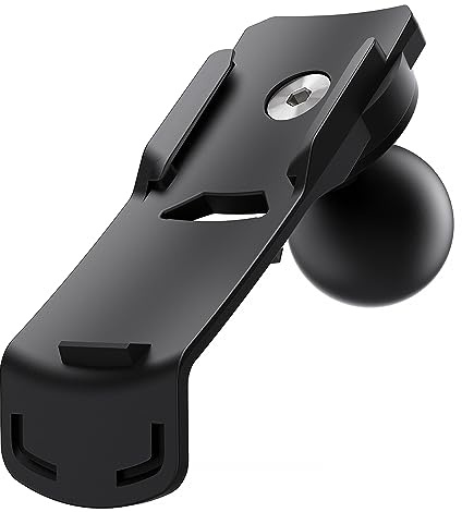 TUSITA Mounts Wirbelsäulen Clip Halterung mit B Größe 1 Ball | Kompatibel mit Garmin Handheld GPS Geräte