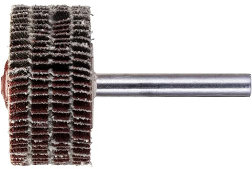 LUKAS-ERZETT 10 x Fächerschleifer SFB universal 60x30 mm Schaft 6 mm Korund Korn 120-11x11x18cm