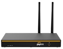 Peplink B-One Gigabit Dual WAN WiFi Router for Wireless Internet | 1GBps Throughput | 2X WAN Port, 4X LAN Port, Dual-Band 2X2 MIMO Wi-Fi | WAN Smoothing for Small Office & Home Connectivity