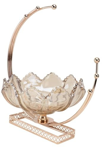 PRETYZOOM 1pieza Bandeja Decorativa De Frutas De Estilo Nórdico Soporte Para Aperitivos y Dulces Para Cocina y Salón Para Inauguración De Casa