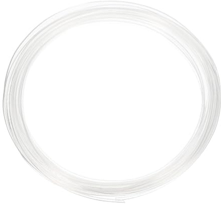 Rebower Tuyau Pneumatique,4mm x 2.5mm Tube PU Polyuréthane Transparent,32.8FT 10M,Tuyau Pneumatique PU pour Compresseur d'Air,Transfert de Fluide,Frein à Air