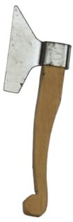 ZICOM Krippenzubehör Axt 4,5cm Holz, Metall – Authentisches Miniaturwerkzeug für Krippen