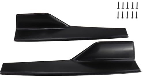 WLLLLa Car Seitenschweller für BMW 3 Series E90 M3 E91 E92 E93 F30 F31 F34 F35 F80,Autos Seitenschweller Rocker Splitter Side Winglet Wing Diffusor Karosserie-Kit,A-Black