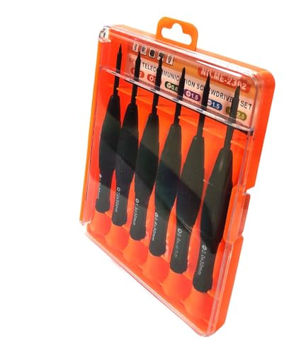 Set di cacciaviti piccoli, kit di riparazione per occhiali - Cacciavite miniaturizzato multifunzionale di diverse dimensioni - Piccoli utensili magnetici potenti, kit di riparazione di precisione per