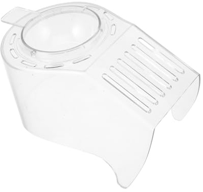 Garneck Popcorn Machine Replacement Lid Acrylic Cover for Hot Air Popcorn Maker Prevents Spillage Suitable for Home Use Single Replacement Part