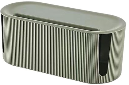 Cable Box | Cavi Management Organizer | Multiple Secure Preservation of Desk Box for Adapters and Charger Design Design with Sturdy Lid of Home Office