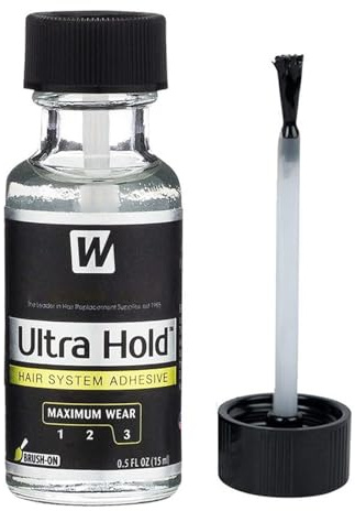 15ml Wig Glue Strong Hold Bond, Wig Glue Lace Front, Invisible, Waterproof, Latex-Free, Oil-Resistant Adhesive for Wigs