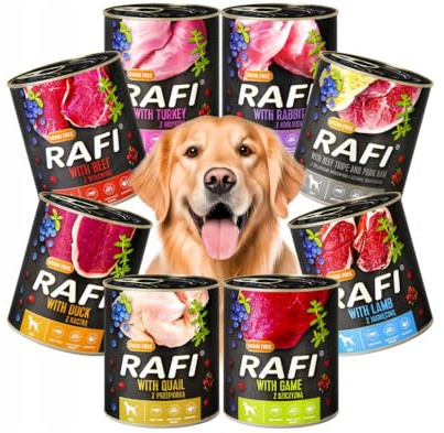Riffi - Hundefeuchtfutter, 16x400g (Dosen), 8 Geschmacksrichtungen