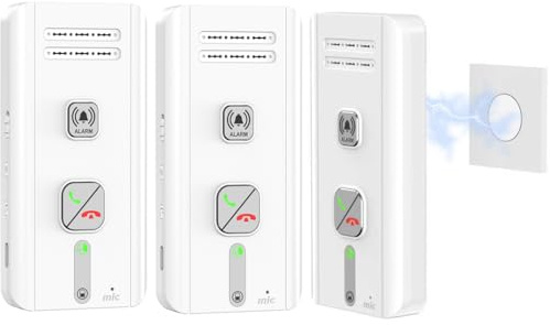 Vexorium 2 Way Wireless Intercom System, Intercom Systems for Home/Offices